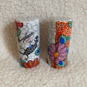 Antoni Gaudi Barcelona Spain‎ Salt & Pepper Shakers Mosaic